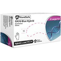 Shield Pack of 100 Vinyl/Nitrile Mix PowderFree Gloves XLarge GN70