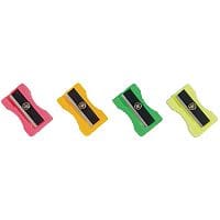 Hainenko Plastic Sharpeners Pk100 Assorted 794300