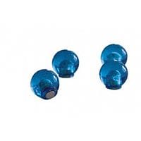 Franken Decorative Magnetic Sphere 14mm Blue Pack of 4 HMK1403