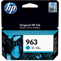 HP 963 Original Ink Cartridge Cyan 3JA23AE - HP No 963