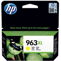 HP 963XL Original Yellow Ink Cartridge High Yield 1,600 page capacity 3JA29AE - HP No 963 XL