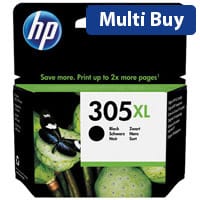 HP 305XL Original Black High Yield Ink Cartridge 3YM62AE