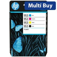 HP 953 - 4-pack - black, yellow, cyan, magenta - original - ink cartridge