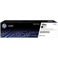 HP 106A Black Original Laser Toner Cartridge W1106A - HP 106 A, Reliable Performance