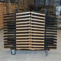 Folding Exam Table Trolley