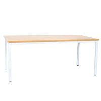 Rectangular Pre School Table White Frame 1200x600x500mm