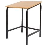 Single Student Table Sloped Top W600xD600xH760mm