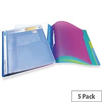 Rapesco Project File Assorted Pack of 5 0668