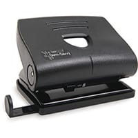Rapesco Germ-Savvy 820-P 2-Hole Hole Punch 22 Sheets Black PF8700B1
