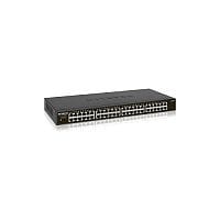 Netgear GS348 48 Ports Ethernet Switch 48 x Gigabit Ethernet Network Twisted Pair 2 Layer Supported Rack-mountable Desktop