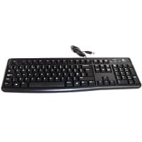 Logitech K120 Keyboard Cable Connectivity USB Interface English UK