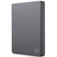 Seagate Basic 2 TB Portable Hard Drive - 2.5 Inches External HDD - Windows & Mac Supported - USB 3.1 High Speed - Portable - STJL2000400 - Colour: Silver