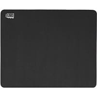 Adesso TruForm P100 - 9 Inches x 7 Inches Mouse Pad, Black, Monotone, Microfibre, Rubber, Non-slip base