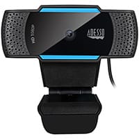 Adesso CyberTrack H5, 2.1 MP, 1920 x 1080 pixels, 30 fps, H.264,M-JPEG, Auto, Privacy shutter
