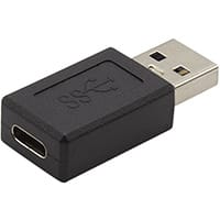i-tec USB 3.0/3.1 to USB-C Adapter (10 Gbps), USB 3.1 Type-C, USB 3.0 Type-A, Black