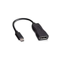 V7 A/V Adapter Type C Male USB DisplayPort Female Digital Audio/Video Black V7UCDP-BLK-1E
