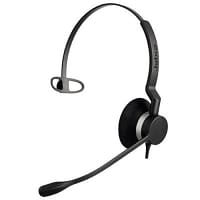 Jabra BIZ 2300 QD Wired Over-the-head Mono Headset - Supra-aural - Noise Cancelling Microphone - Quick Disconnect