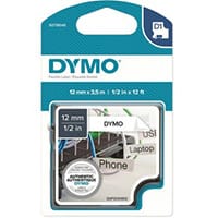 DYMO D1 Durable - Black on White - 12mm