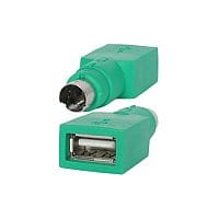 StarTech Replacement USB Mouse to PS/2 Adapter F/M 1 x Type A Female USB 1 x Mini-DIN PS/2 Male