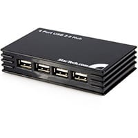 StarTech.com 4 Port USB 2.0 Hub, 480 Mbit/s, Black, 5 V, Windows 98SE/ME/2000/XP/2003 +, Mac OS 8.6 +, 68 mm, 97 mm