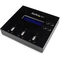 StarTech.com 1:2 Standalone USB Duplicator and Eraser for Flash Drives, 110 - 240 V, 5 V, 2 A, Type H, 5 - 95%, 5 - 45 °C