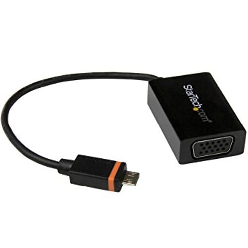 StarTech SlimPort VGA to Micro USB Adapter Video Converter SLMPT2VGA