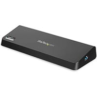 StarTech.com USB 3.0 Docking Station Dual Monitor with HDMI & 4K DisplayPort - USB 3.0 to 4x USB-A, Ethernet, HDMI and DP - USB Type A Universal Laptop Docking Station for Mac & Windows, Wired, USB 3.2 Gen 1 (3.1 Gen 1) Type-B, 3.5 mm, USB Type-A, 10,100,