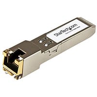 StarTech.com Arista Networks SFP-1G-T Compatible SFP Module - 1000BASE-T - SFP to RJ45 Cat6/Cat5e - 1GE Gigabit Ethernet SFP - RJ-45 100m, Copper, 1250 Mbit/s, SFP, 100 m, Fast Ethernet, Gigabit Ethernet, Full