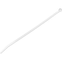 StarTech.com 100 Pack 10 Inches Cable Ties - White Extra Large Nylon/Plastic Zip Tie - Adjustable Electrical/Network Cable Wraps/-40 to +85C Temp/94V-2 Fire & UL Rated TAA, Releasable cable tie, Nylon, Plastic, White, 6.8 cm, V2, 5 cm