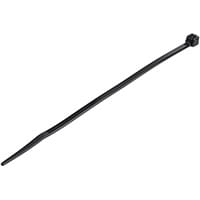 StarTech.com 100 Pack 6 Inches Cable Ties - Black Medium Nylon/Plastic Zip Tie - Adjustable Electrical/Network Cable Wraps/-40 to +85C Temp/94V-2 Fire & UL Rated TAA, Releasable cable tie, Nylon, Plastic, Black, 3.6 cm, V2, -40 - 85 C