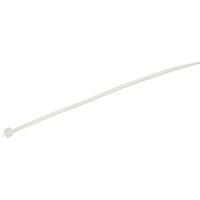 StarTech.com 100 Pack 6 Inches Cable Ties - White Medium Nylon/Plastic Zip Tie - Adjustable Electrical/Network Cable Wraps/-40 to +85C Temp/94V-2 Fire & UL Rated TAA, Releasable cable tie, Nylon, Plastic, White, 3.6 cm, V2, -40 - 85 C