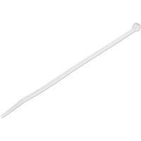 StarTech.com 100 Pack 8 Inches Cable Ties - White Large Nylon/Plastic Zip Tie - Adjustable Electrical/Network Cable Wraps/-40 to +85C Temp/94V-2 Fire & UL Rated TAA, Releasable cable tie, Nylon, Plastic, White, 4 cm, V2, -40 - 85 C