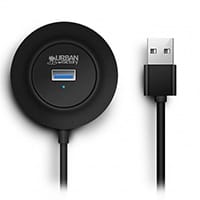 Urban Factory MINEE, USB 2.0, USB 2.0, 480 Mbit/s, Black, 0.48 m, China
