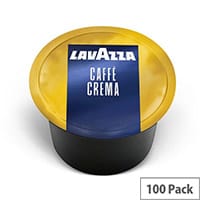 Lavazza Blue Caffe Crema Dolce Coffee Capsules - Pack of 100 for Lavazza Blue Capsule System Coffee Machines
