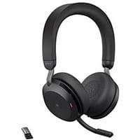 Jabra Evolve2 75 USB-C Headset Unified Communication Version Black 27599-989-899