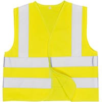 Portwest JN14 Hi-Vis Junior Vest Yellow Medium