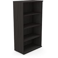 Medium Tall Bookcase with Adjustable Shelves and Floor-leveller Feet W800xD420xH1490mm 18mm Panel Harbour Oak - Universal Storage Can Be Used Alone Or Accompany The Switch Komo or Ashford Ranges