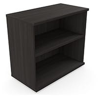 Low Bookcase With Adjustable Shelves & Floor-leveller Feet W800xD420xH725mm 18mm Panel Harbour Oak - Universal Storage Can Be Used Alone Or Accompany The Switch Komo or Ashford Ranges