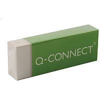 Q-Connect Eraser White PVC Pack 20