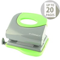 Q-Connect Softgrip Metal Hole Punch KF00996
