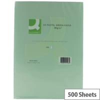 Q-Connect Green A4 Paper 80gsm 500 sheets