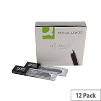 Q-Connect Pencil Leads 0.5mm Pack of 144 (12 tubes x 12 leads)