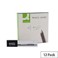 Q-Connect Pencil Leads 0.7mm Pack of 144 (12 tubes by 12 leads)