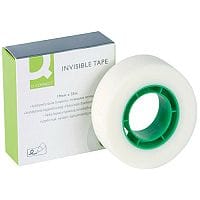 Q-Connect Invisible Tape 19mm x33 Metres KF02164