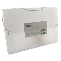 Q-Connect Elasticated Box File Clear 25mm Spine KF02310