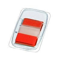 Q-Connect Page Marker 1 inch Pack of 50 Red KF03633
