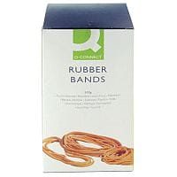 Q-Connect Rubber Bands 500g Assorted