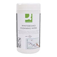 Q-Connect Whiteboard Cleaning Wipes (Ref KF17449) - Convenient and Effective Wipes for Whiteboard Cleaning