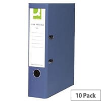 Q-Connect Blue Polypropylene Lever Arch File A4 Pack of 10