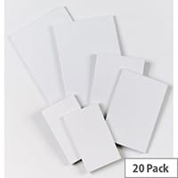 Q-Connect Plain Scribble Pad 148x105mm (Pack of 20) KF27018